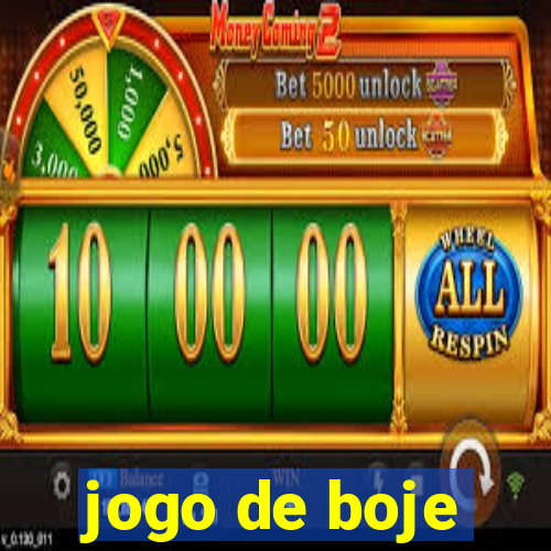 jogo de boje